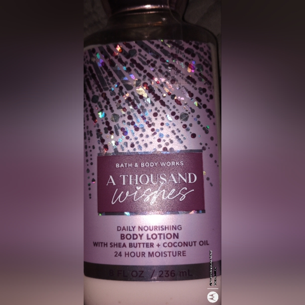 Bath & Body Works A Thousand Wishes Body Lotion - Purple